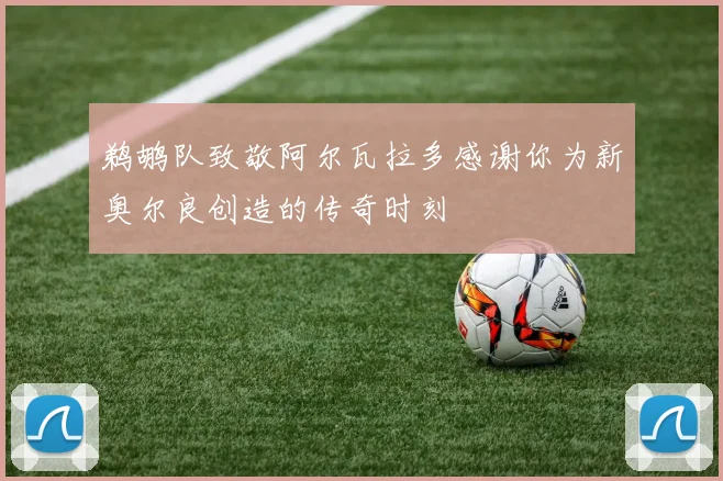 鹈鹕队致敬阿尔瓦拉多感谢你为新奥尔良创造的传奇时刻